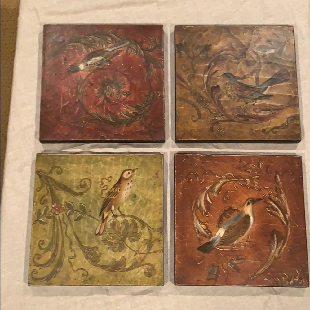 Uttermost set of 4 Wall plaques